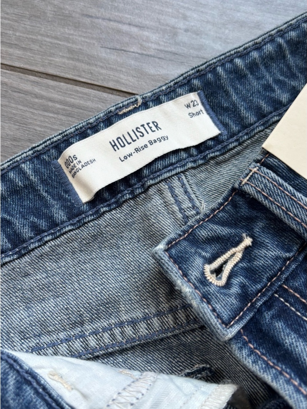 Brand new with tags! Never worn!!Hollister Women's Blue Boot Cut Jeans